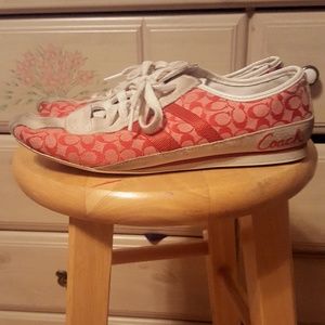 Authentic used Coach sneakers